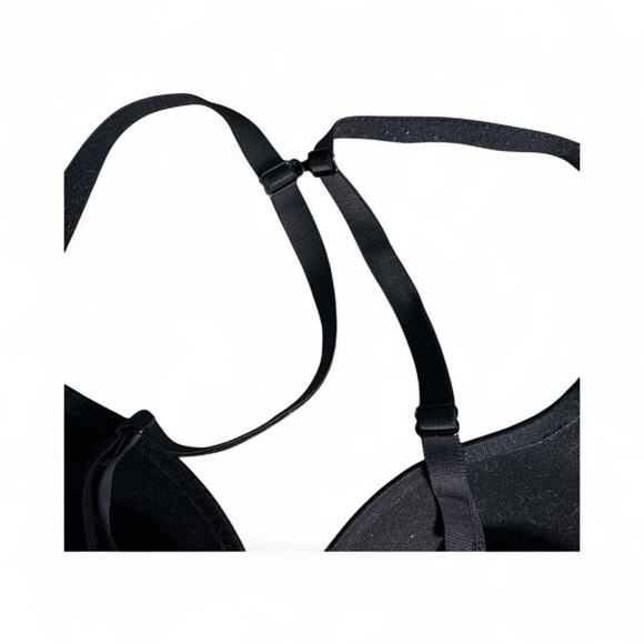 Betsey Johnson Padded Underwire Adjustable Clasp Back Bra in Black size 32B - Picture 3 of 6